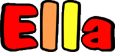 Vorname WEIBLICH - Frankreich E Ella 