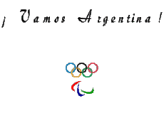 Mensajes Español Vamos Argentina Juegos Olímpicos 