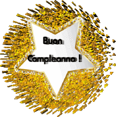 Mensajes Italiano Buon Compleanno Palloncini - Coriandoli 011 
