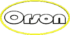 First Names MASCULINE -  UK - USA - IRL - AUS - NZ O Orson 