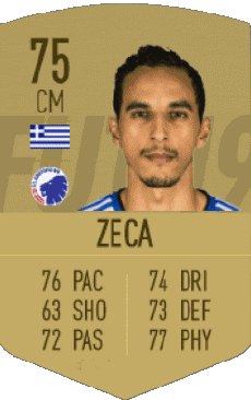 Multimedia Videogiochi F I F A - Giocatori carte Grecia José Carlos Gonçalves Rodrigues - Zeca 