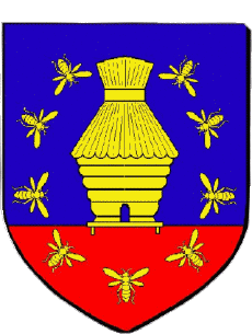 Blasone-Bandiere Francia Dipartimenti - Città 94 MAISONS ALFORT Blasone