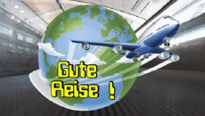 Messages German Gute Reise Animated Background 003 
