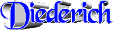 Nombre MASCULINO - Alemania D Diederich 