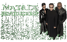 Multimedia Film Internazionale Matrix 03 Revolutions Logo Francese 