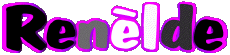 Vorname WEIBLICH - Frankreich R Renèlde 