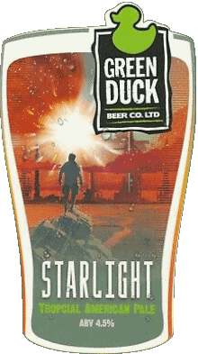 Starlight-Getränke Bier UK Green Duck 