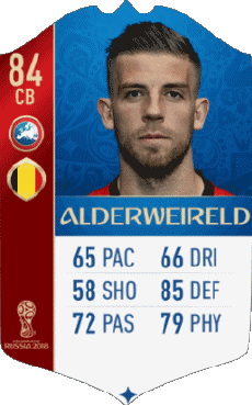 Multimedia Videospiele F I F A - Karten Spieler Belgien Toby Alderweireld 