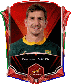 Deportes Rugby - Jugadores Africa del Sur Kwagga Smith 