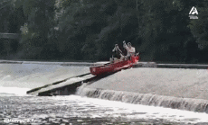 Umorismo -  Fun Sportivo Canoa Kayak Cadute - Fail 