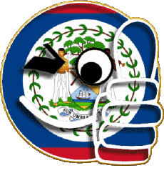 Flags America Belize Smiley - OK 