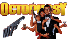 Multimedia Películas Internacional James Bond 007 Octopussy Logo 