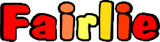 Prénoms MASCULIN - UK - USA F Fairlie 
