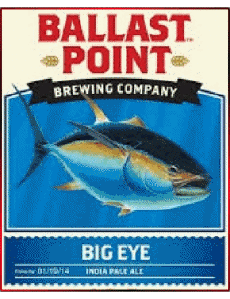 Big Eye-Getränke Bier USA Ballast Point 