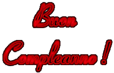 Mensajes Italiano Buon Compleanno Fluo - Neon 001 