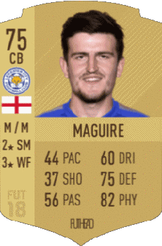 Multi Media Video Games F I F A - Card Players England Harry Maguire 