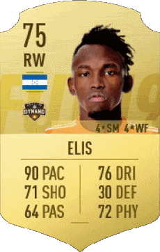 Multi Média Jeux Vidéo F I F A - Joueurs Cartes Honduras Alberth Elis 