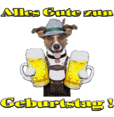 Nachrichten Deutsche Alles Gute zum Geburtstag Tiere 003 