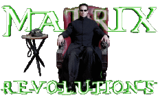 Multi Média Cinéma International Matrix 03 Revolutions Logo Français 