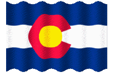 Banderas América U.S.A - Estados Colorado Ondulación 