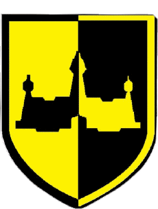 Blasón-Banderas Francia Departamentos - Ciudades 69 OULLINS Blasón