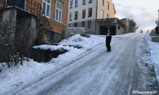 Humor - Fun GENTE Sobre el hielo Fun - Win 