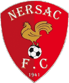 Sports FootBall Club France Logo Nouvelle-Aquitaine 16 - Charente FC Nersac 