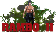 Multimedia V International Rambo Logo First blood part 2 
