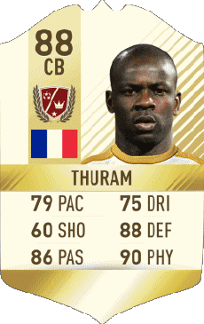 Multi Media Video Games F I F A - Card Players France Marcus Thuram 