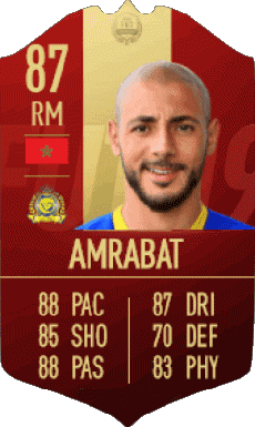 Multi Media Video Games F I F A - Card Players Morocco Nordin Amrabat 