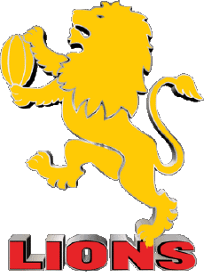 Sports Rugby Club Logo Afrique du Sud Golden Lions 