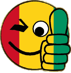 Flags Africa Guinea Smiley - OK 