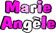 Nombre FEMENINO - Francia M Compuesto Marie Angèle 