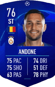 Multi Média Jeux Vidéo F I F A - Joueurs Cartes Roumanie Florin Andone 