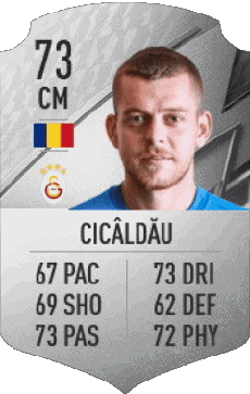 Sports F I F A - Joueurs Cartes Roumanie Alexandru Cicaldau 