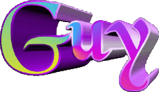 Vorname MANN - Frankreich G Guy 