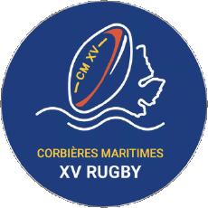Sports Rugby Club France Logo Dept 11 Corbières Maritimes XV 