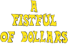 Multimedia Film Internazionale Per un puno di dollari Logo Inglese 