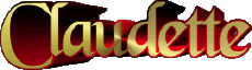 Nombre FEMENINO - Francia C Claudette 