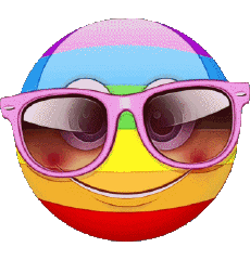 Nachrichten Emoticons Sonnenbrille 