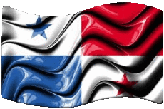 Banderas América Panamá Rectángulo 
