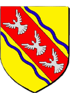 Blason-Drapeaux France Départements - Villes 54 Meurthe et Moselle Blason