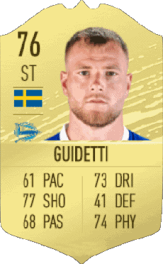 Multi Media Video Games F I F A - Card Players Sweden John Guidetti 