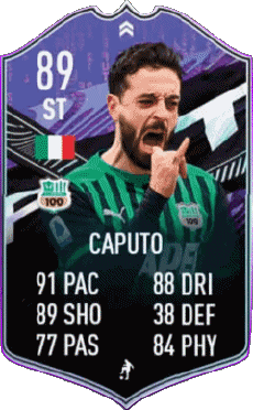 Multi Media Video Games F I F A - Card Players Italy Francesco Caputo 