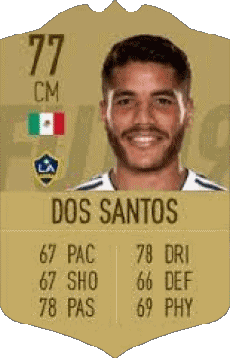Multimedia Vídeo Juegos F I F A - Jugadores  cartas México Jonathan dos Santos 
