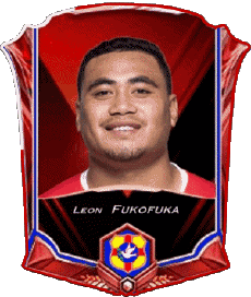 Sports Rugby - Joueurs Tonga Leon Fukofuka 