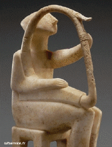 Humor - Fun Morphing - Parece Escultura recreación de arte covid de contención getty desafío 