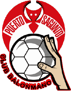 Sport Handballschläger Logo Spanien Puerto Sagunto - CB 