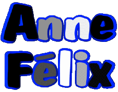 Nome FEMMINILE - Francia A Composto Anne Félix 
