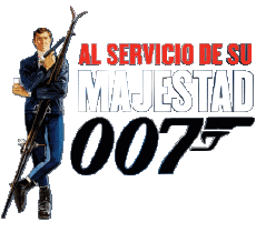 Multimedia Film Internazionale James Bond 007 Al servizio secreto di sua Maesta Logo Spagnolo 